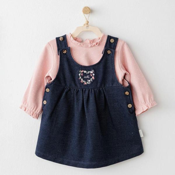Andywawa AC26090 Mon Petit Amour Elbise Denim - Image 1