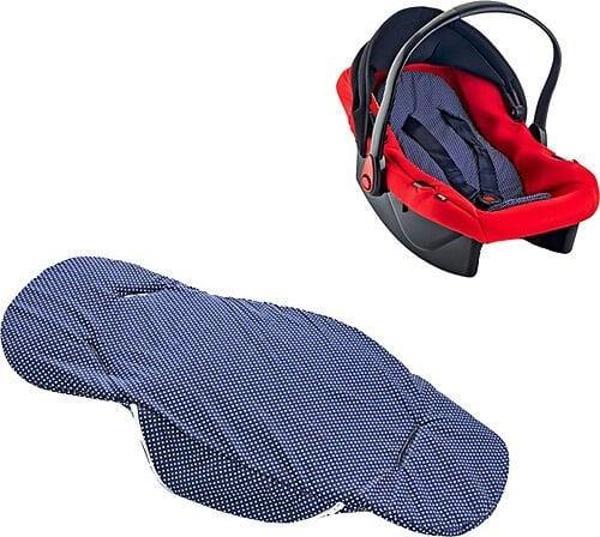 BabyJem Ana Kucağı Bel Desteği Havlu 158 Lacivert Puanlı - Image 1