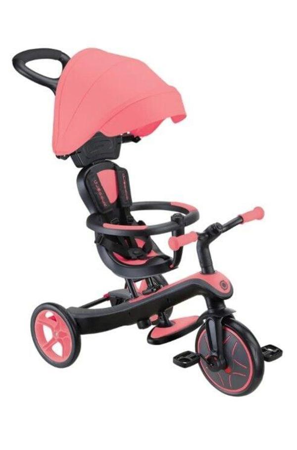 Globber Explorer 4in1 Trike Bisiklet Pembe - Image 1