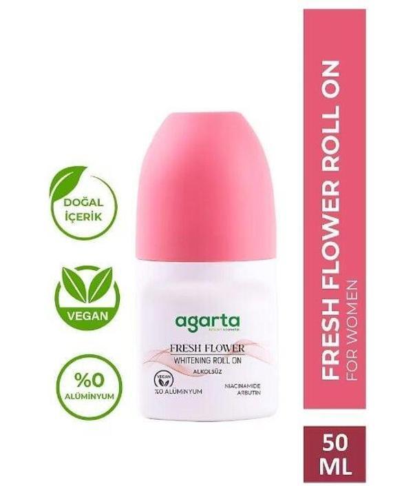 Agarta Doğal Roll-On Fresh Flower 50 ml - Image 1