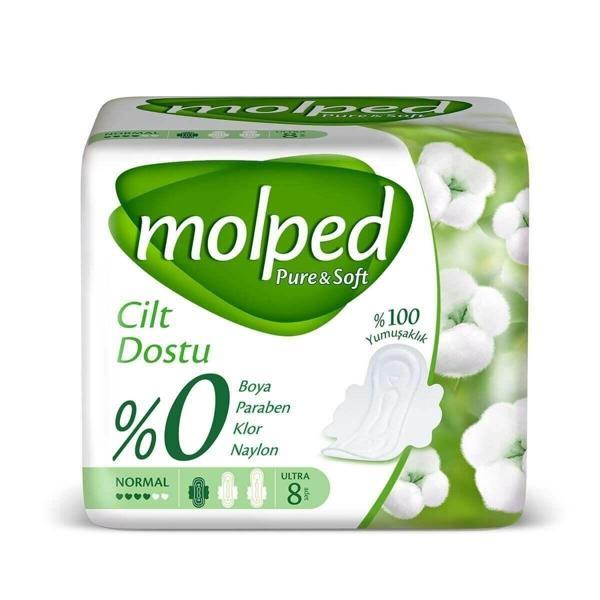 Molped Pure&Soft Normal Ped 8 Adet - Image 1