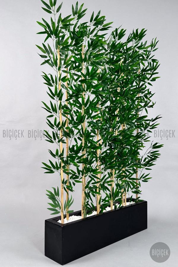 Biçiçek Bambu Separator 170 Cm 10 Dallı Yoğun Yapraklı - Image 1
