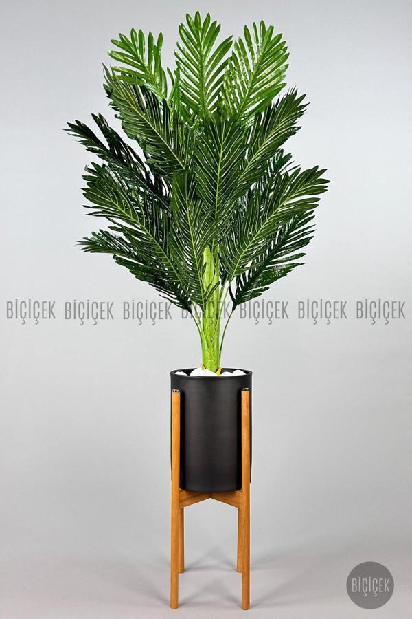 Biçiçek 150Cm Areka Ağacı Ayaklı Metal Saksıda - Image 1