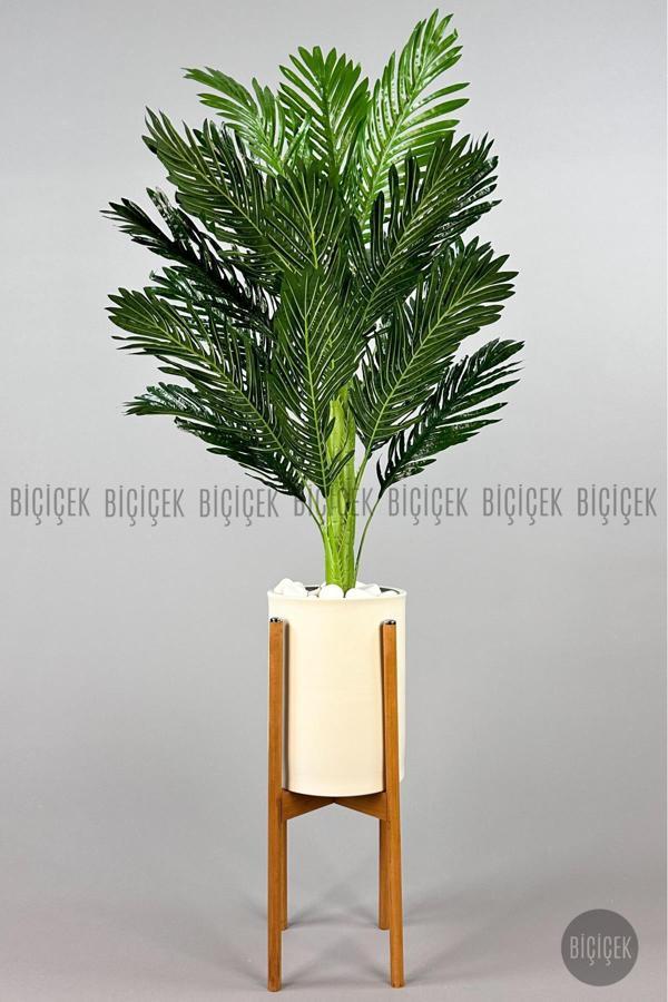 Biçiçek 150Cm Areka Ağacı Ayaklı Metal Saksıda - Image 1