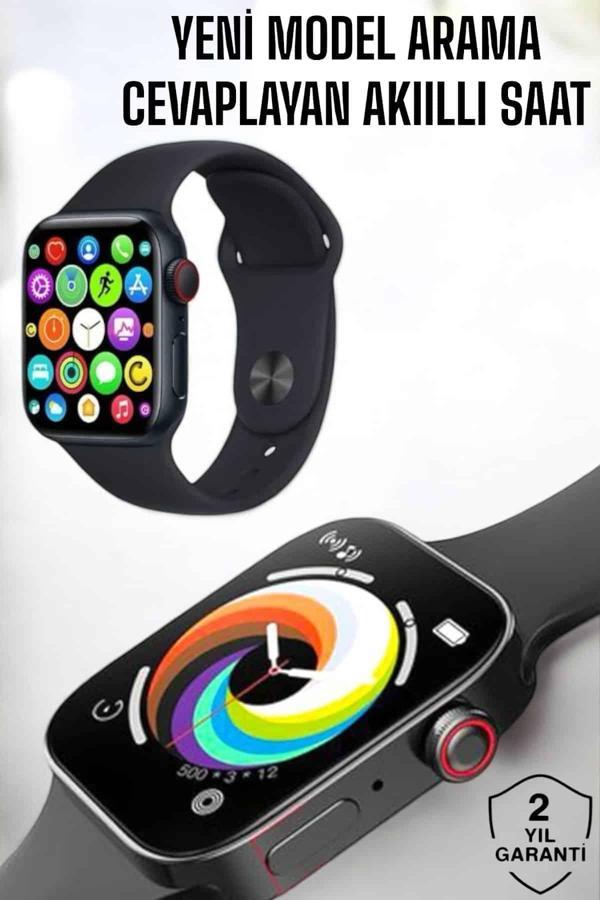 Akıllı Saat Tema Değiştirme Bluetooth Bağlantılı Arama Cevaplayan - Image 1