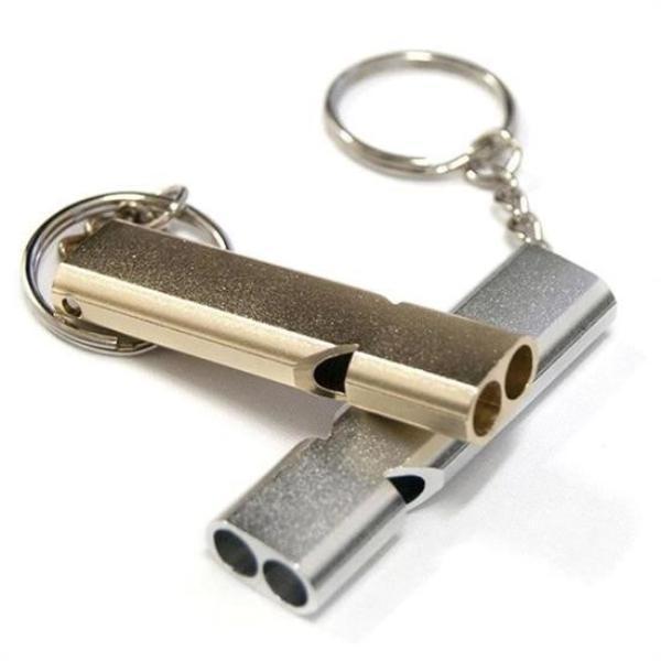 Alüminyum SOS Düdük Anahtarlık - Image 1