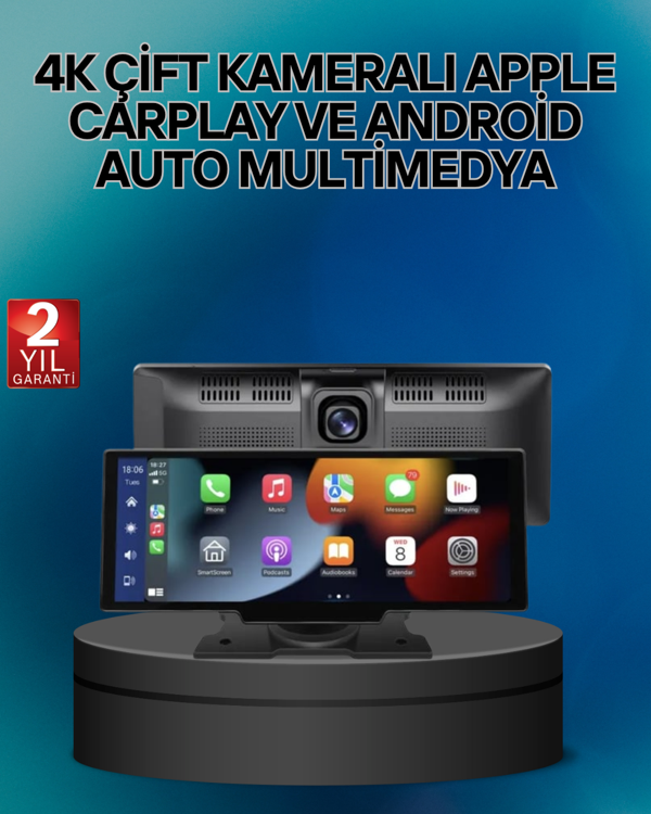 Audi , Skoda Octavia, Superb, Seat Leon, Ibiza, Hyundai i20, i30, Tucson,Uyumlu Android Auto & CarPl - Image 1