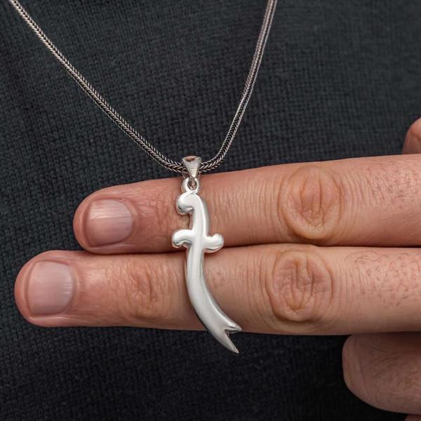 Supertrend Gümüş Zülfikar Kılıcı Erkek Kolye - Image 1