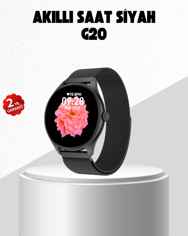 G20 Mini Akıllı Saat – iPhone & Android Uyumlu, Adım Sayar ve Uyku Takipli - Image 1