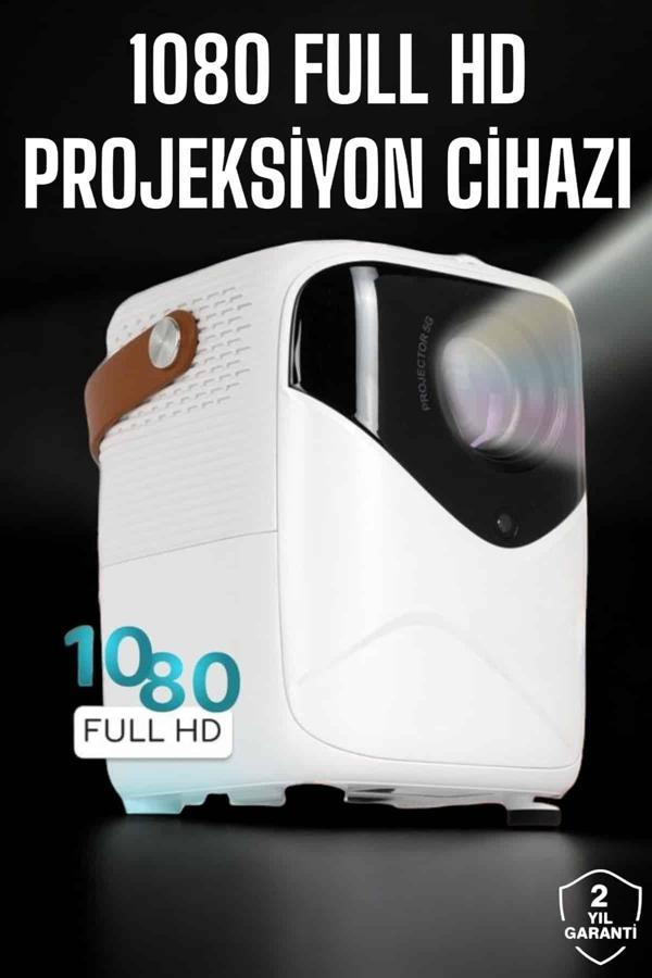 Projeksiyon Cihazı Film Dizi Oyun Wifi Destekli - Image 1