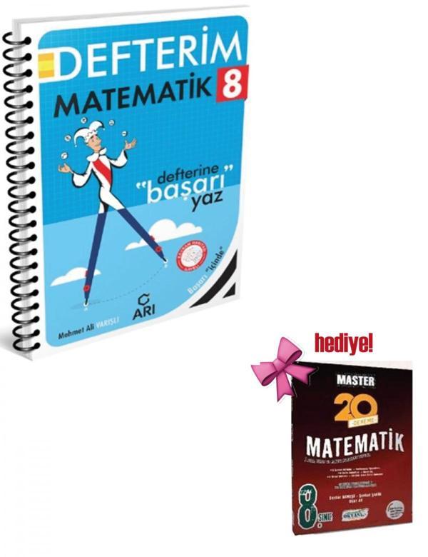 Arı 8. Sınıf Matematik Akıllı Defteri + Okyanus Matematik Deneme Hediyeli - Arı Yayıncılık - Image 1