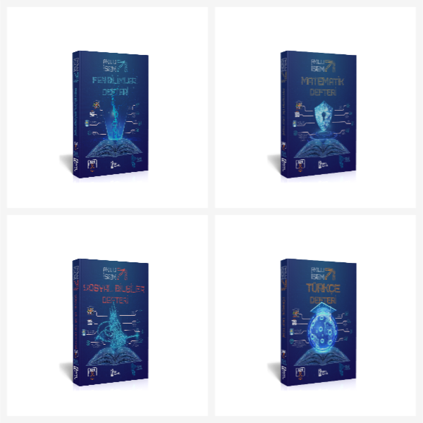 2026 7. Sınıf Akıllı İsem Tüm Dersler Defter Seti İsem Yayınları - İsem Yayıncılık - Image 1