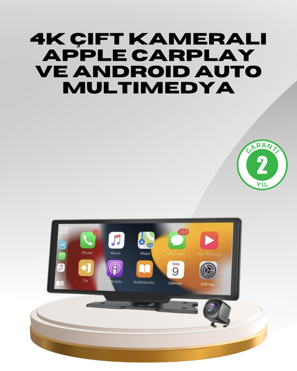 Volkswagen Golf Polo Passat Uyumlu 10.26” CarPlay Android Auto Ekran - Image 1