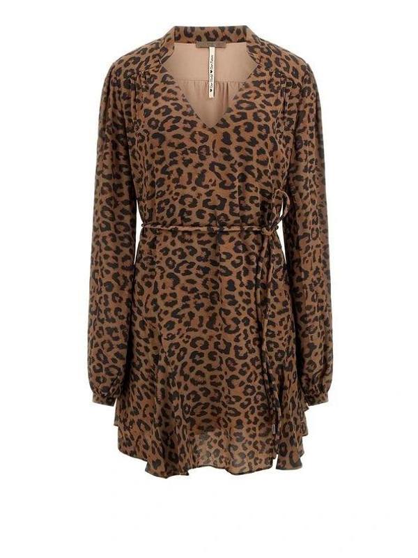 Guess Wanda Kadın Çok Renkli Elbise W5BK51WGLA2-P1UK - Image 1