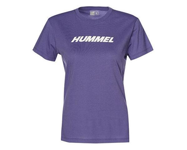 Hummel T-Te Elemental Logo Cotton Tee Kadın Günlük Tişört 912016-9963 Mor - Image 1