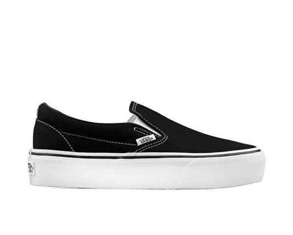 Vans Ua Classic Slip-On Platform Kadın Günlük Ayakkabı VN00018EBLK1 Siyah - Image 1