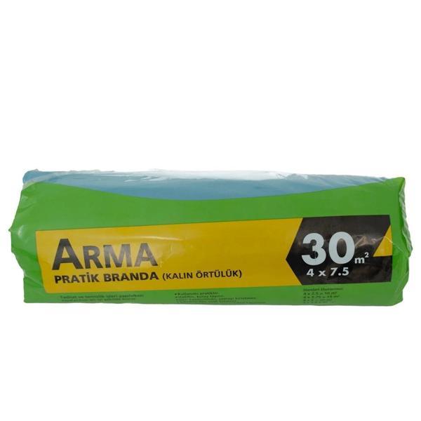 Arma Naylon Tadilat Boya Koruyucu Örtü Poşet Folyo - 30 m2 - 1 Paket - Image 1