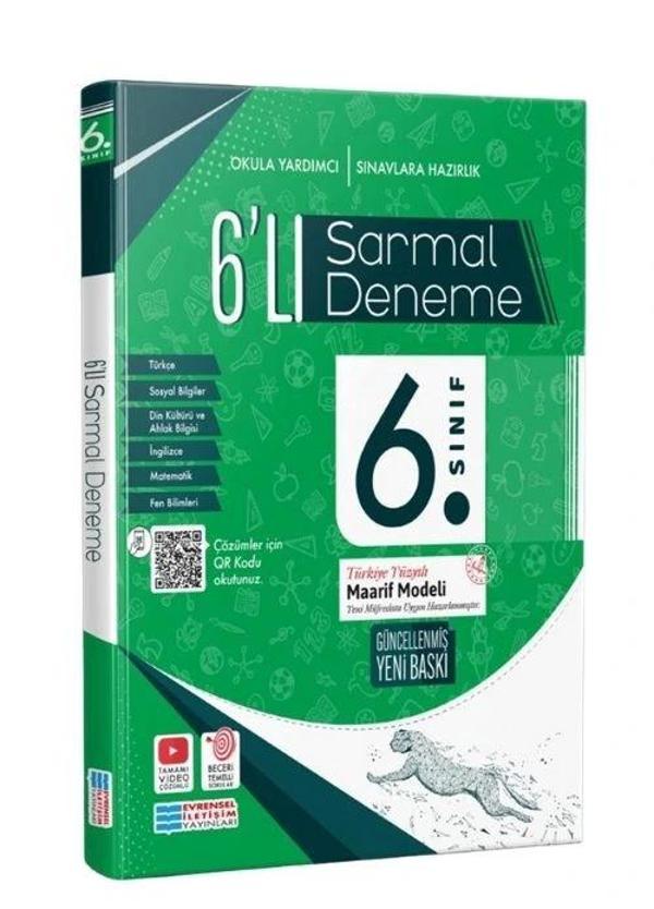 EVRENSEL 6.SNF SARMAL 6 LI DENEME - Evrensel İletişim Yayınları - Image 1