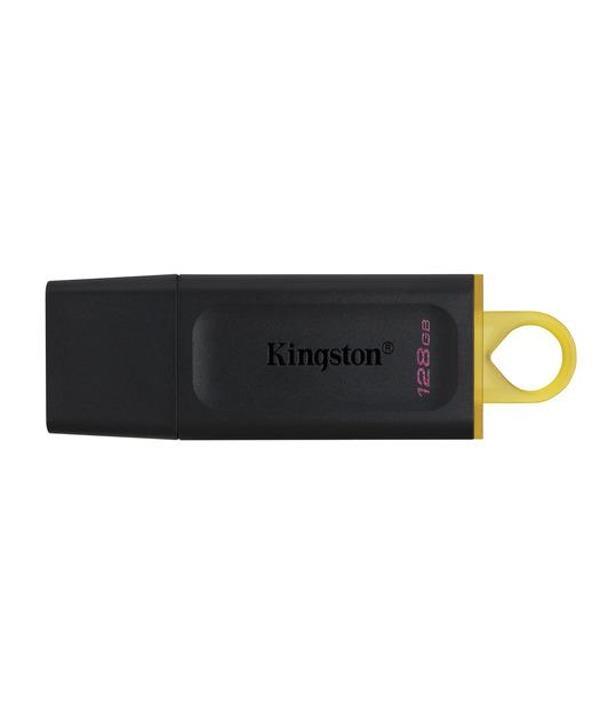 Kingston 128GB USB 3.2 Exodia DataTraveler  (Black + Yellow) - Image 1