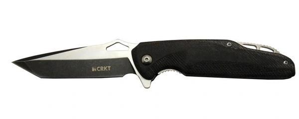Crkt Predator 706 CBK Siyah Kamp / Outdoor Çakı 21cm - Yarı Otomatik, Kutulu - Image 1
