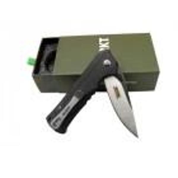 Crkt Muskie 202 BK Siyah Kamp / Outdoor Çakı 18 cm - Yarı Otomatik, Kutulu - Image 1