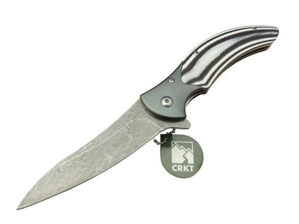 CRKT Damas CR 0029 Kamp Çakı 23 cm - Fiber Saplı, Otomatik, Kılıflı, Kutulu - Image 1