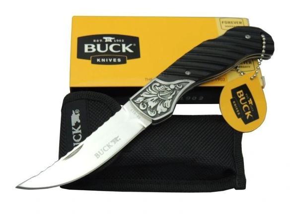 Buck Knives BK-013BK Kamp Çakı 20,5 cm - Kılıflı, Kutulu - Image 1