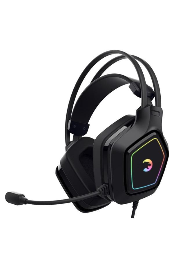Gamepower Mihawk Siyah 7.1 Surround Rgb Titreşimli Gaming Kulaklık - Image 1