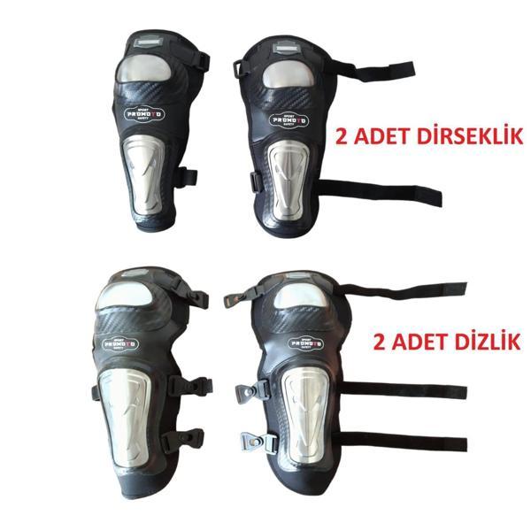 Motosiklet Dizlik Ve Dirseklik 4 Lü Set - Image 1