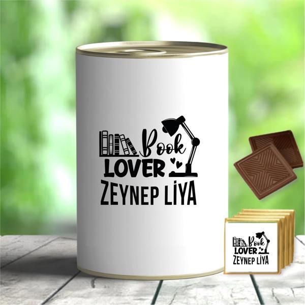 Kişiye Özel İsim Yazılı İlginç Çikolata Konservesi - MK10 - Image 1