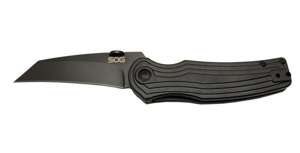 Sog Pinkerton 0689 BK Siyah Kamp Çakı 18cm - Yarı Otomatik, Kutulu - Image 1