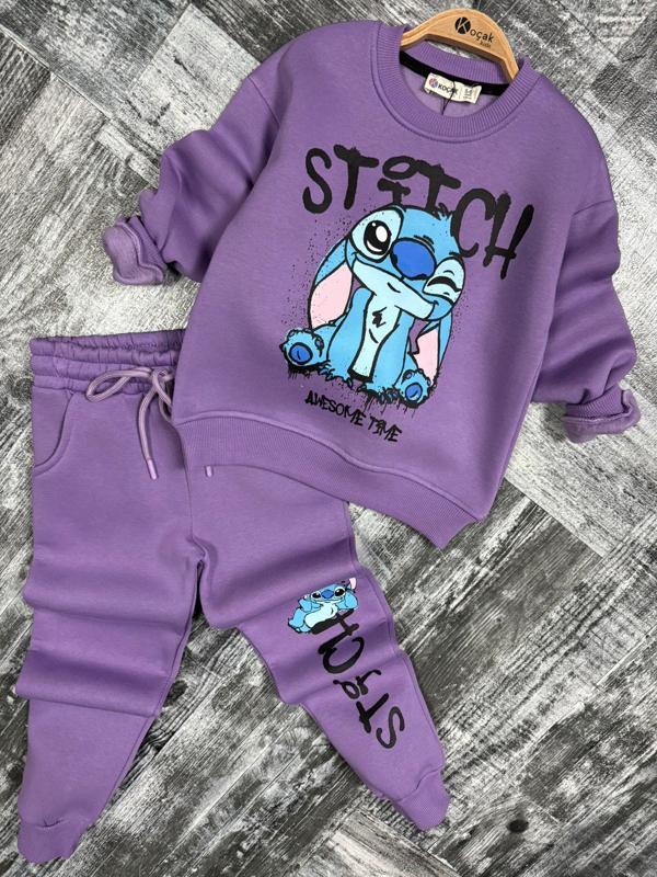 Stitch Kız Çocuk Eşofman Takım - Image 1