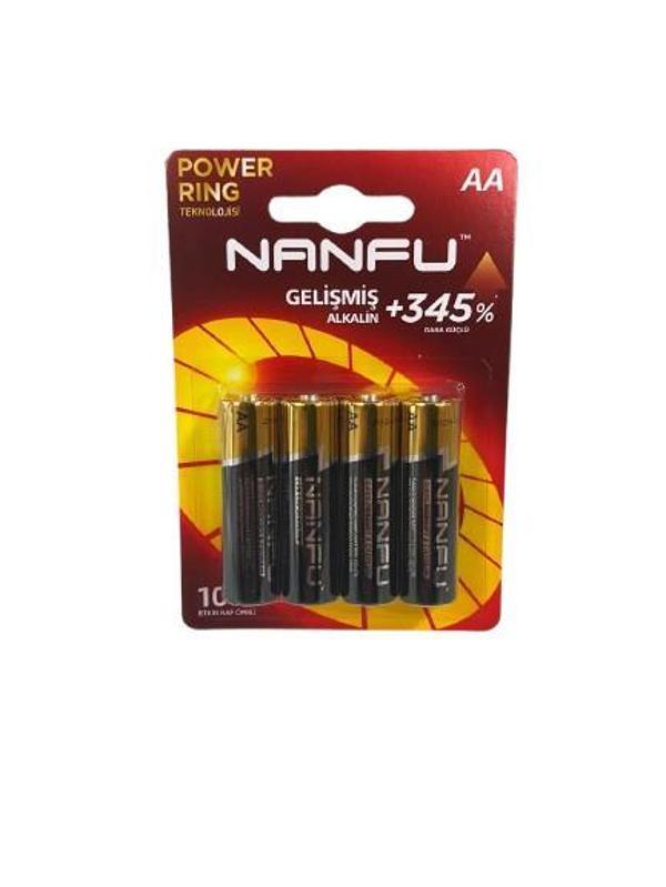 Nanfu Kalem Pil AA Lr6 1.5V Alkalin 4'lü Paket - Image 1