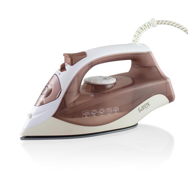 Sarex 3510 Soley Buharlı Ütü Kahverengi - Image 1