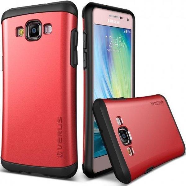 Verus Galaxy A5 ile Uyumlu Case Thor Series Kılıf Renk  Crimson Red - Image 1