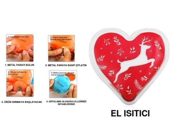 KALPLİ GEYİKLİ CEP SOBASI,EL ISITICI,SICAK SU TORBASI PVC  9cm - Image 1