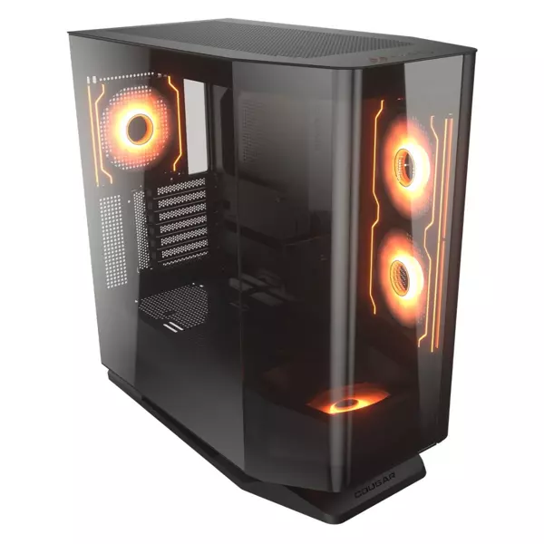 COUGAR FV270 CGR-58M6B-RGB 4x120mm ARGB E-ATX Siyah Gaming (Oyuncu) Kasa - Image 1