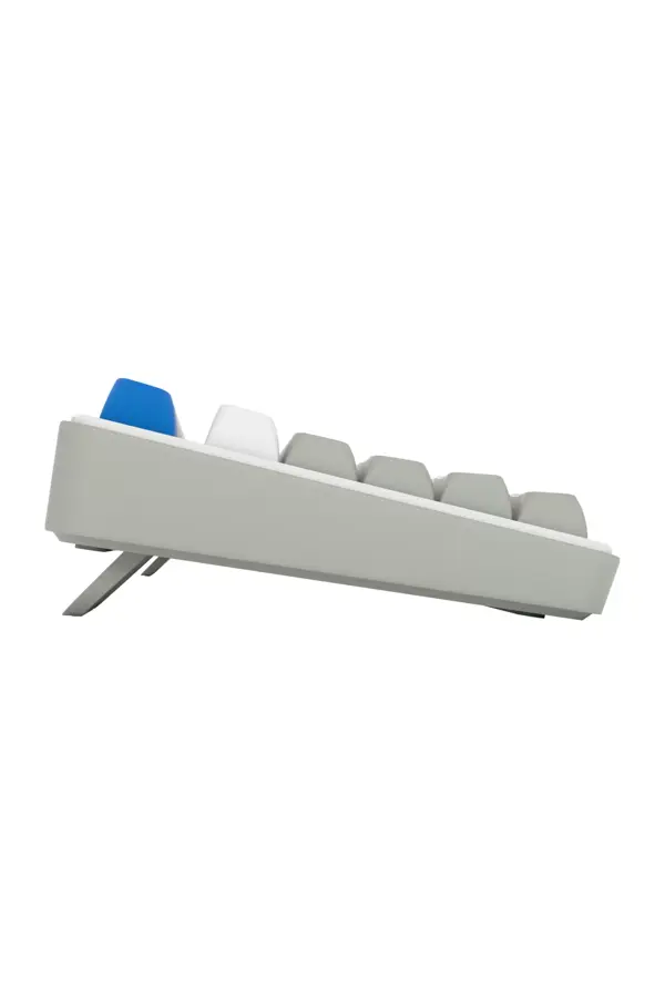 Hawk Gaming HK258WG Membrane LCD RGB Kablosuz/Bluetooth Beyaz Mavi Full Türkçe Gaming Klavye - Image 1