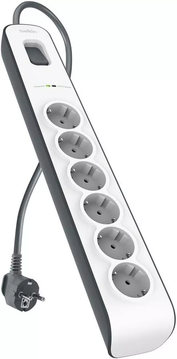 Belkin BSV603VF2M-V2 Surgemaster 2M 6`lı Akım Korumalı Priz - Image 1