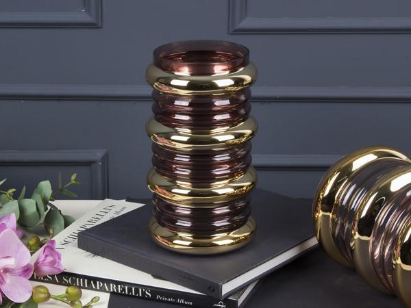 PINK CIRCLE CAM VAZO 18X31 CM - Image 1