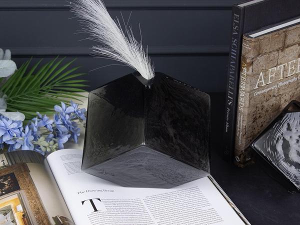 VELIS BLACK CAM VAZO 21X21X20 CM - Image 1