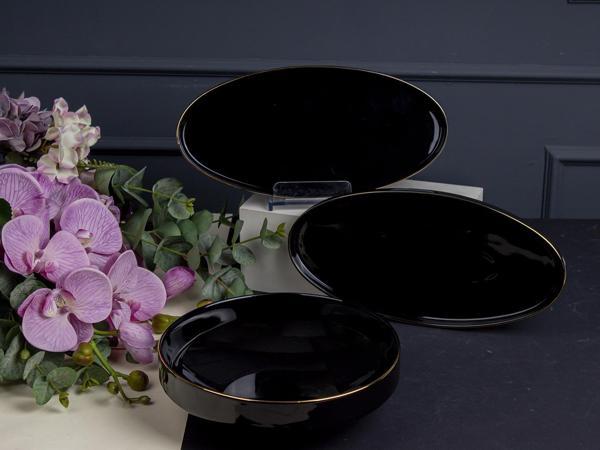 HELEN BLACK 3 PARÇA SERVİS SETİ - Image 1