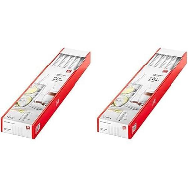 Zwilling Sorrento Şeffaf Cam Pipet, Düz 2Li Paket - Image 1