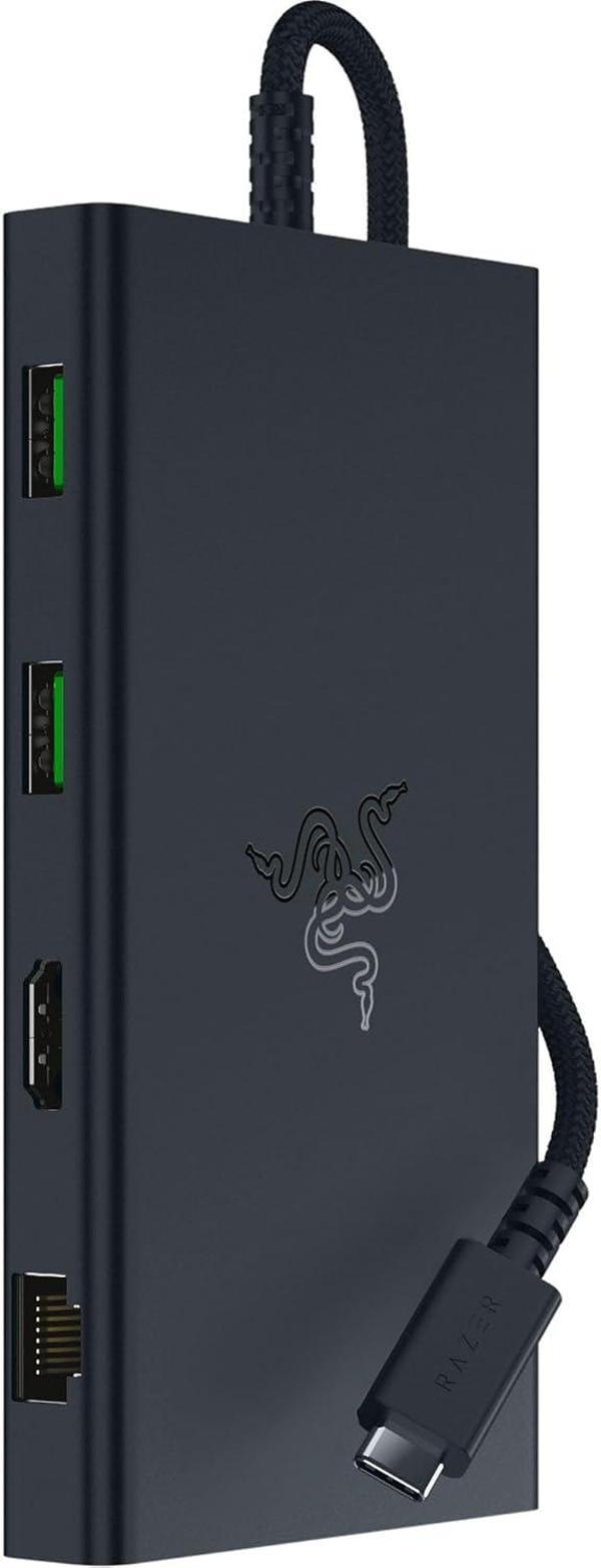 Razer Usb-C Dock - Hdmi, Gigabit Ethernet, 3,5 Mm Ses Bağlantı Noktası, Usb-A Ve -C Ile 11 Bağlantı  - Image 1