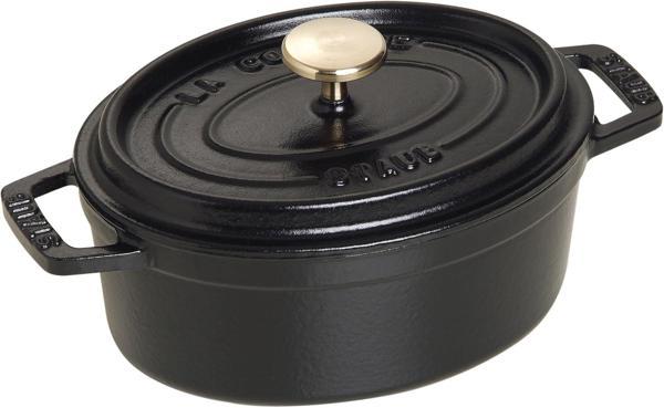 Staub La Cocotte Döküm Tencere, Siyah - Image 1
