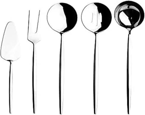 Jumbo 9000 5 Parça Servis Seti Gümüş - Image 1