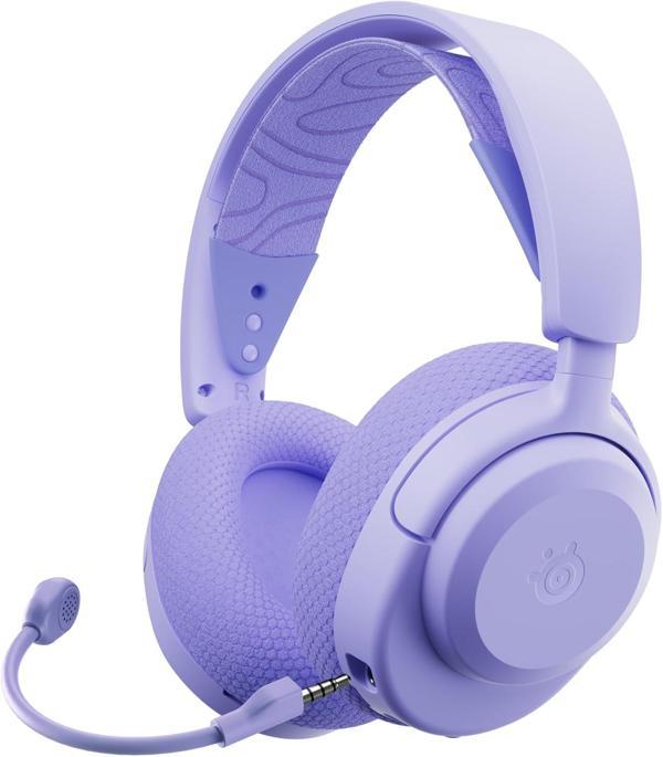 Steelseries Arctis Nova 3P Wireless Lavender Gaming Kulaklık - Mobil Uygulama Ile Kontrol - 40 Saat  - Image 1