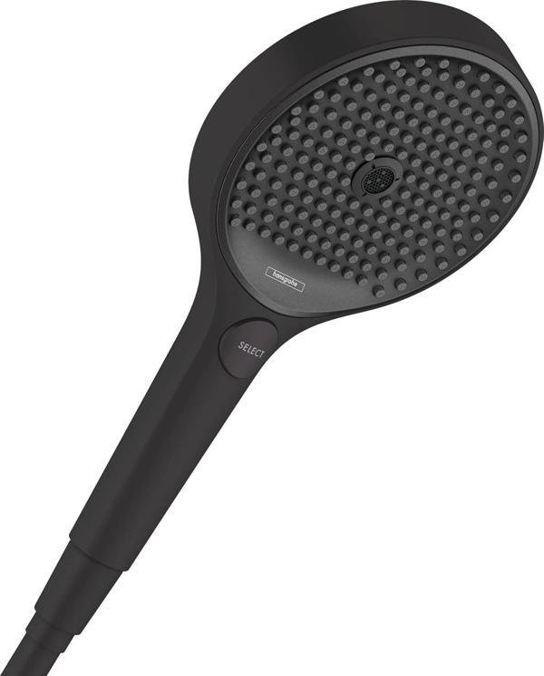 Hansgrohe Rainfinity Su Tasarruflu Duş Başlığı (130 Mm, 3 Püskürtme Türü) Mat Siyah - Image 1