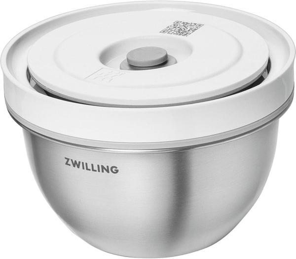 Zwilling Fresh & Save Bowls Vakumlu Saklama Kabı, S, 12 Santimetre, Paslanmaz Çelik, Metalik Gri - Image 1