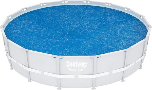 Bestway Polietilen Solar Branda 462 Cm, Mavi, Yuvarlak - Image 1